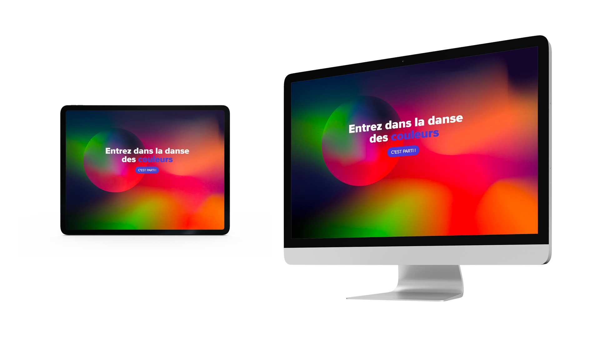 Illustration de la plateforme Captag accessible sur tous les supports : tablette, smartphone, PC et MAC