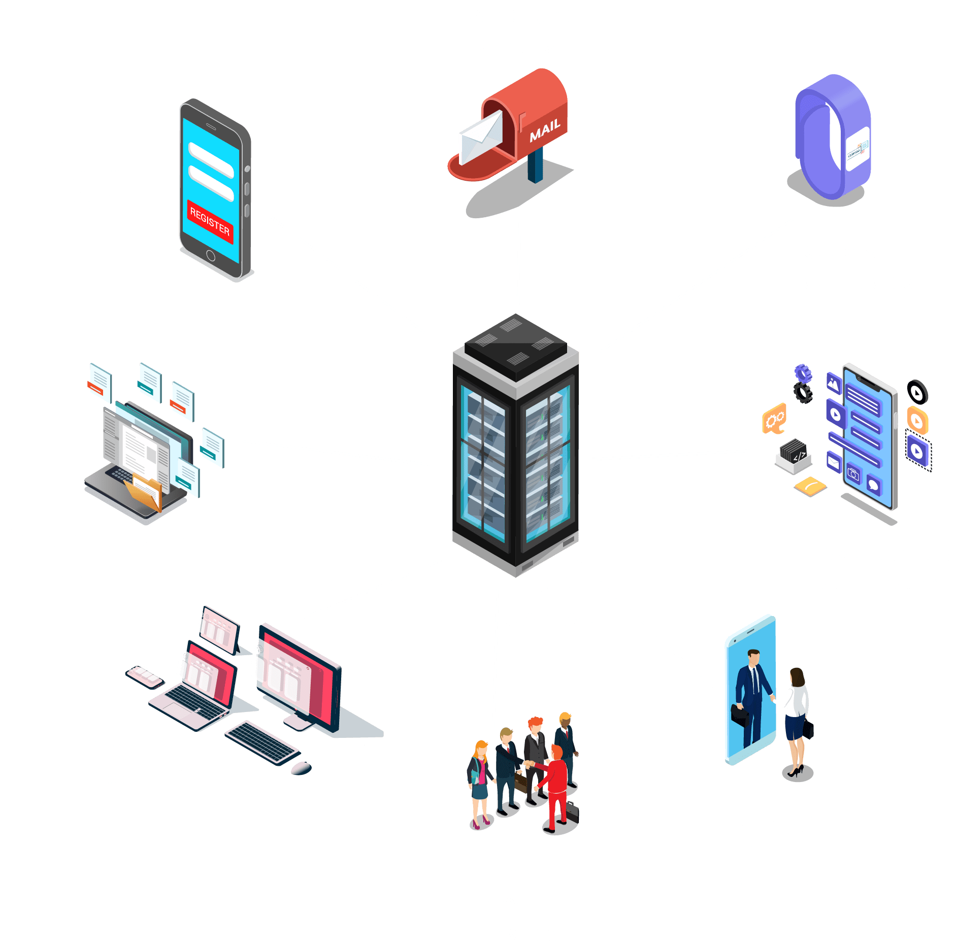 Illustration de quelques fonctionnalités de l'Event Management Software Captag