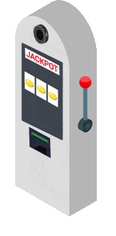 Illustration d'une borne de jeu instant gagnant
